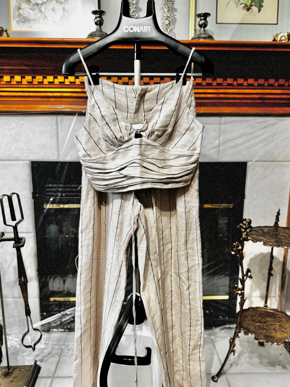 ASTR the label Denair 100% Linen set